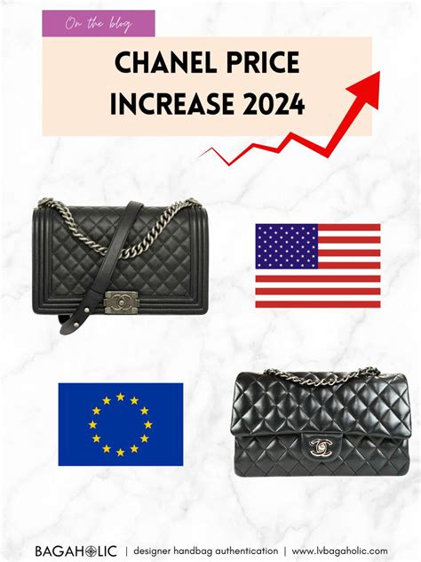 chanel piu costosa|Chanel is Increasing Their Prices, Again (2024): US vs EU.